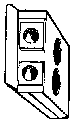 2-1/8 Hole Double Lock Box